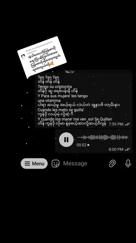 Replying to @yatipyaesone14 #fyp #foryou #song #lyrics #tiktok 