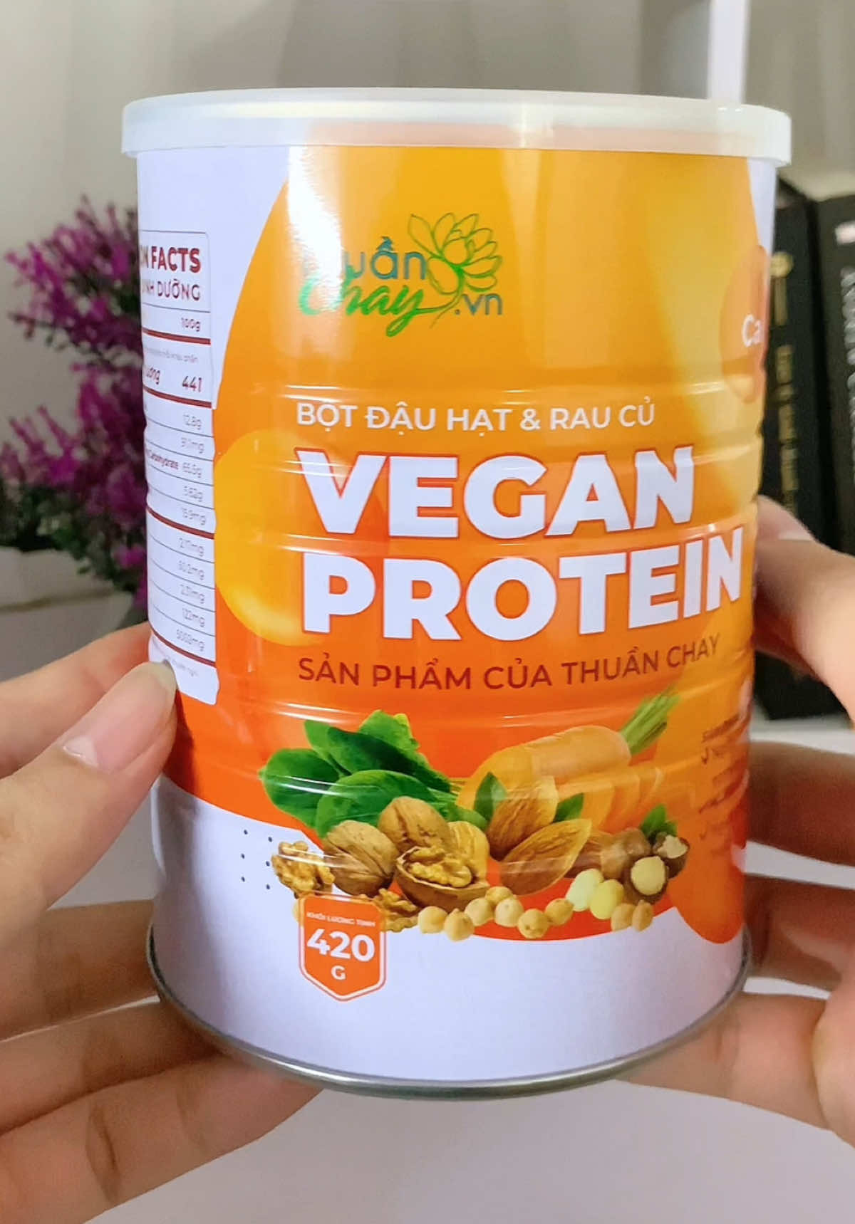 Các bạn tham khảo mua bột ngũ cốc đậu hạt rau củ Vegan Protein thuần chay (không đậu nành) nhé #veganprotein #vegan #canxivegan #botngucoc #botngucocdauhatraucu 