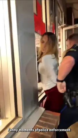 Funny moment of police enforcement #foryou #happy #funny #prank 