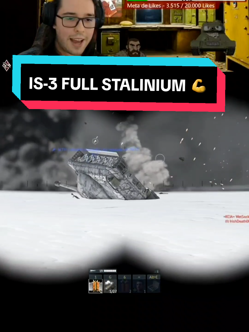 Esse IS-3 não está puro não 🗿💪 #warthundervideo #warthundertanks #warthundermemes #warthunder #warthundertiktok 