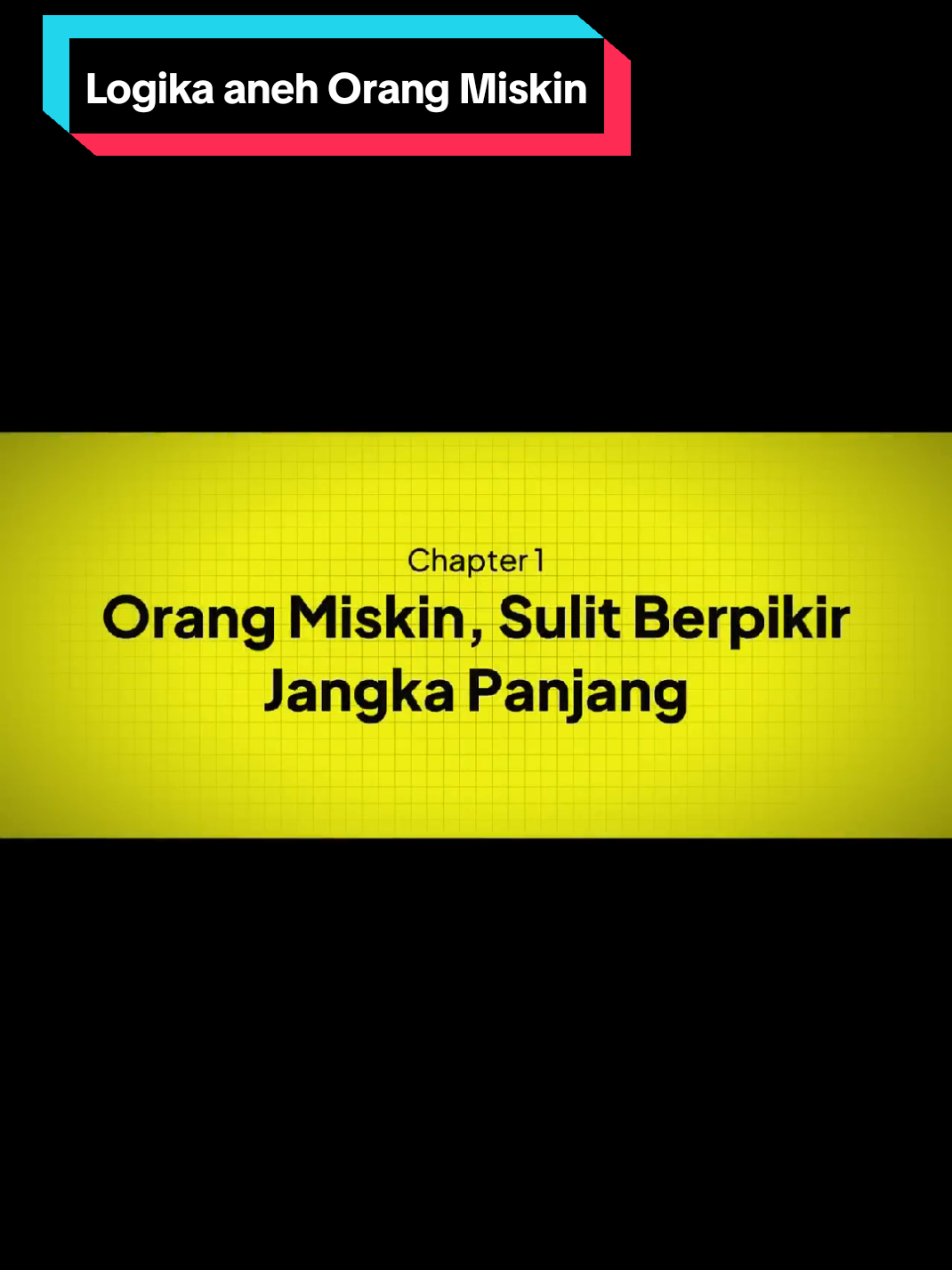 Logika Berfikir orang miskin terlihat aneh, kenapa bisa seperti itu? sumber YouTube satu persen - Indonesian life school #edukasiinvestasi #edukasitiktok #mindset 