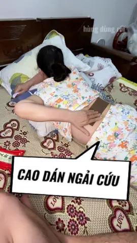 Miếng dán ngải cứu bố mẹ mình hay dùng. Dùng thích lắm nha #miengdanngaicuu #hungdungroi 