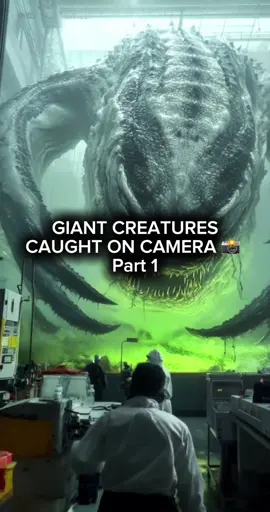 Giant Creatures Caught on Camera Part 1 #giantcreatures #cthulhu #creepy #fyp #viral 