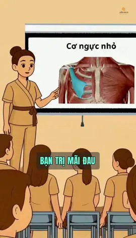 Cơ ngực nhỏ là “kẻ giấu mặt” gây đau vai cổ mãn tính #duongsinhtrilieu