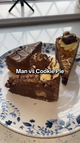 How many bites this taking you to finish?  @DoughGirl  #doughgirl #cookiepie #tiktokmademebuyit 