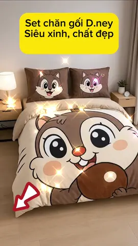 Set chăn gối lông nhung dày dặn siêu ấm, họa tiết Disneyyyy siêu xinh Cute #xuhuong #chăngagối #changoi #changagoidem #changagoi 