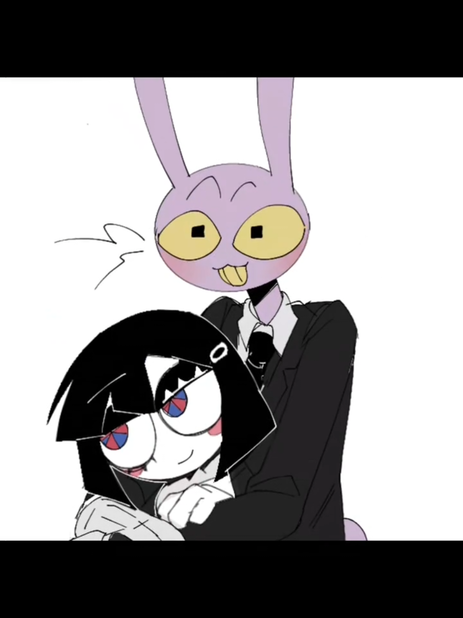 Jax, I think u and ur wife should swap the outfits and roles🥹 edit:WHO ATE VIDEO COVER #funnybunny #pomni #jax #fyp #fyppppppppppppppppppppppp 