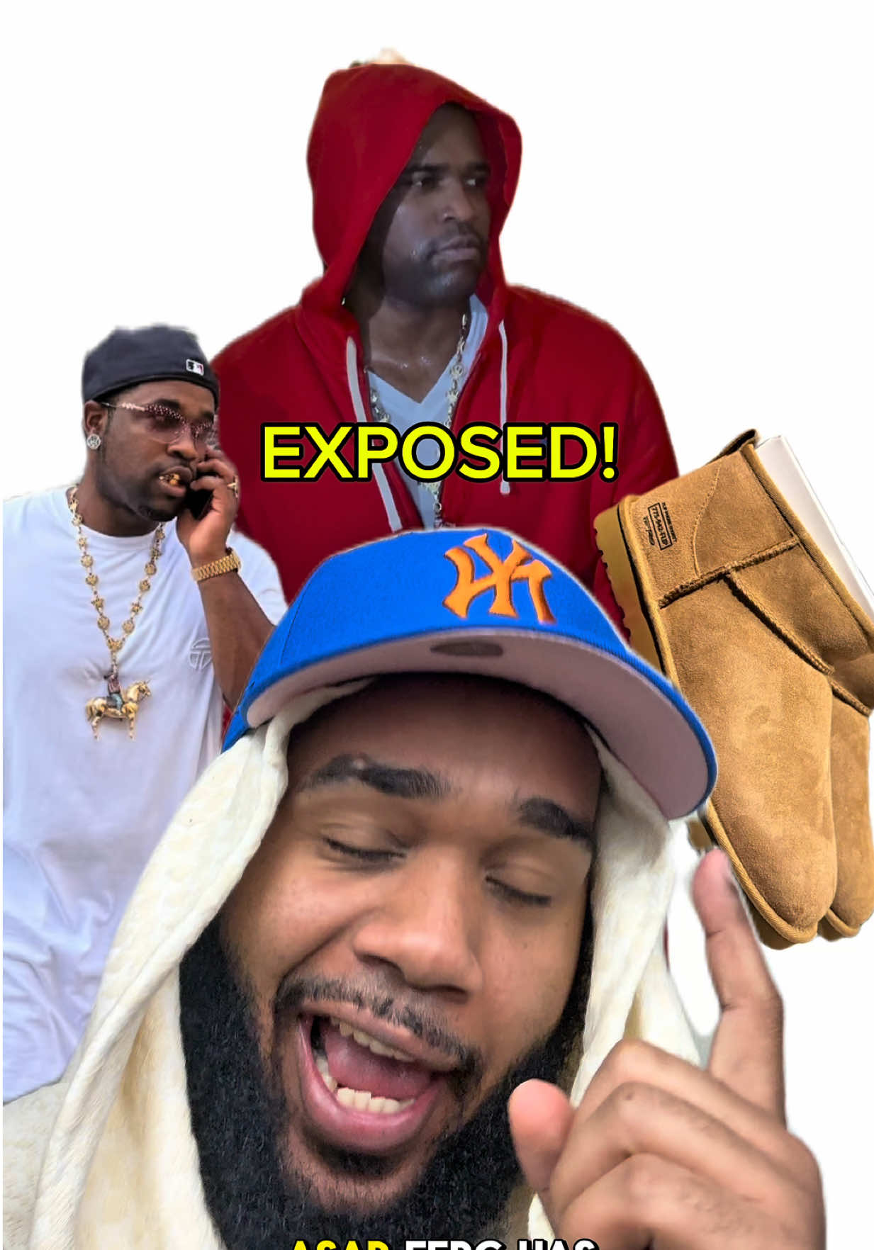 ASAP FERG X UGG WAS LIT!! #fashion #streetwear #hiphop #ugg #asapferg 