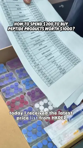 How to turn $200 into $1K worth of goodies? 🎁 Let's save your wallet! 💰 ✨ First 5 buyers: Get an exclusive 10% OFF! ✨ 🌍 Worldwide shipping. No minimum order! 🚚 Fast & secure delivery to your door!#catalog #peptide #peptidewarehouse #greymarket #skincare 
