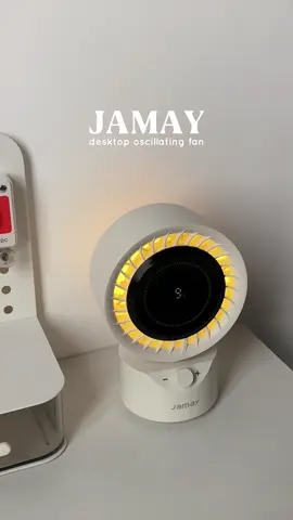 Cool breeze, sleek design — meet the Jamay desktop oscillating fan! ❄️✨ @JAMAY Philippines  #jamay #jamayf23 #desktopfan #deskfan #portablefan 