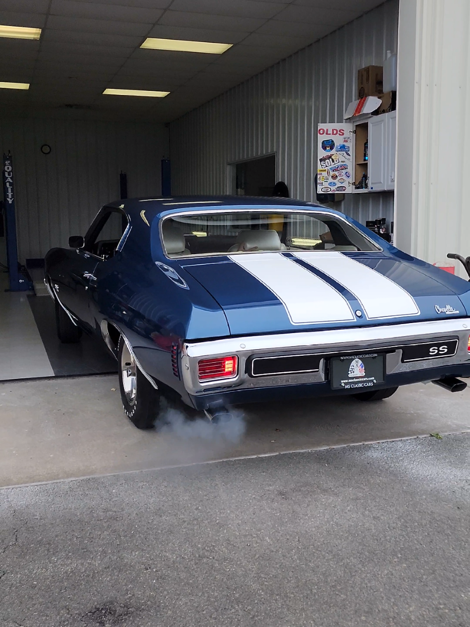 New arrival! We wrapped up detailing our 1970 Chevelle SS 
