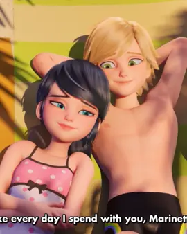 Adrienette in Noe 🥹🥹 They’re soo adorable ☺️ I love that he’s so gentle with her  S6 Ep16 Noe  #adrienette #adrien #marinette #miraculousladybug #miraculous 