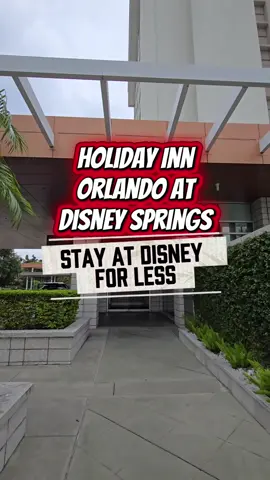 Stay just steps from the magic of Disney World is the Holiday Inn Disney Springs, an official Walt Disney World® Resort hotel offering early park entry, free shuttles, and Mickey waffles for breakfast (note: breakfast is extra)! 🏰✨  The perfect mix of comfort, value, and convenience for your next Disney World vacation. 🌴 #tiktokgostay #disneyworld #disneysprings #disneyresorts 