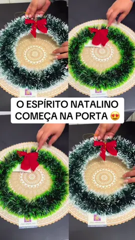 LINK NOS COMENTÁRIOS  Guirlanda Festão Verde Nevada Porta Com Laço Vermelho Enfeite De Natal Decoração Natalina ##natal##decoracao##guirlanda##guilandadeporta##natalina
