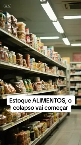 Estoque ALIMENTOS, o colapso vai começar #l
