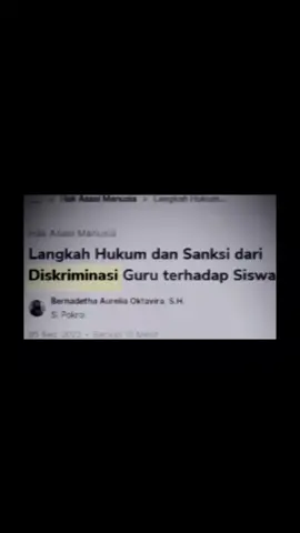 #diskriminasi #stopdiskriminasi #pendidikanuntuksemua #indonesia🇮🇩 