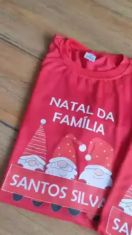 Camisetas de Natal para a Família  Temos diversos modelos! whats 13 991168929