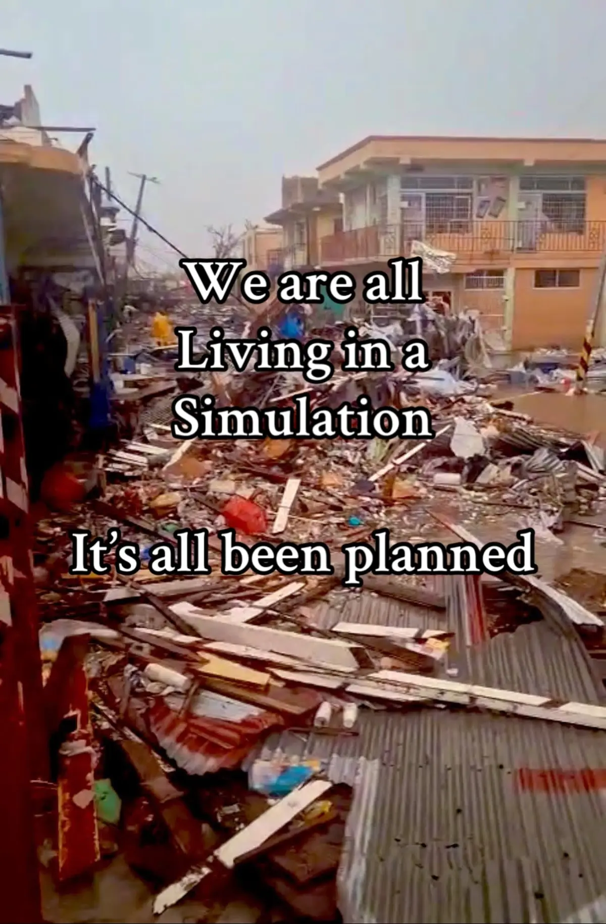 Trust no one. Everything is part of a bigger plan. The only plan that humans can’t control is God’s plan. Prayers for Jamaica 🇯🇲 