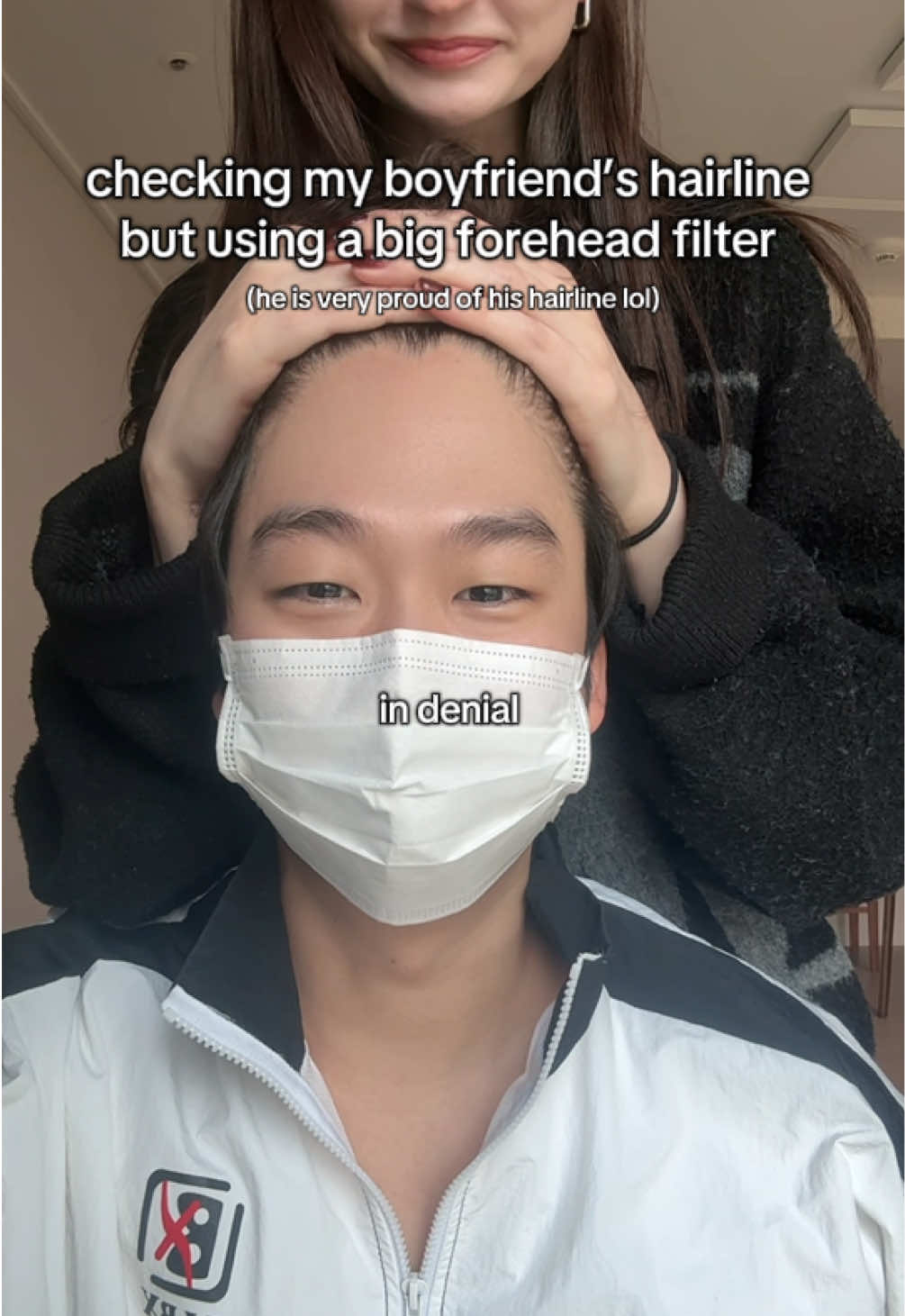 me and megamind 🥰  #couple #boyfriend #couplestiktok #internationalcouple #livinginkorea #coupletok #Relationship #prank #couplecomedy #lifeinkorea 