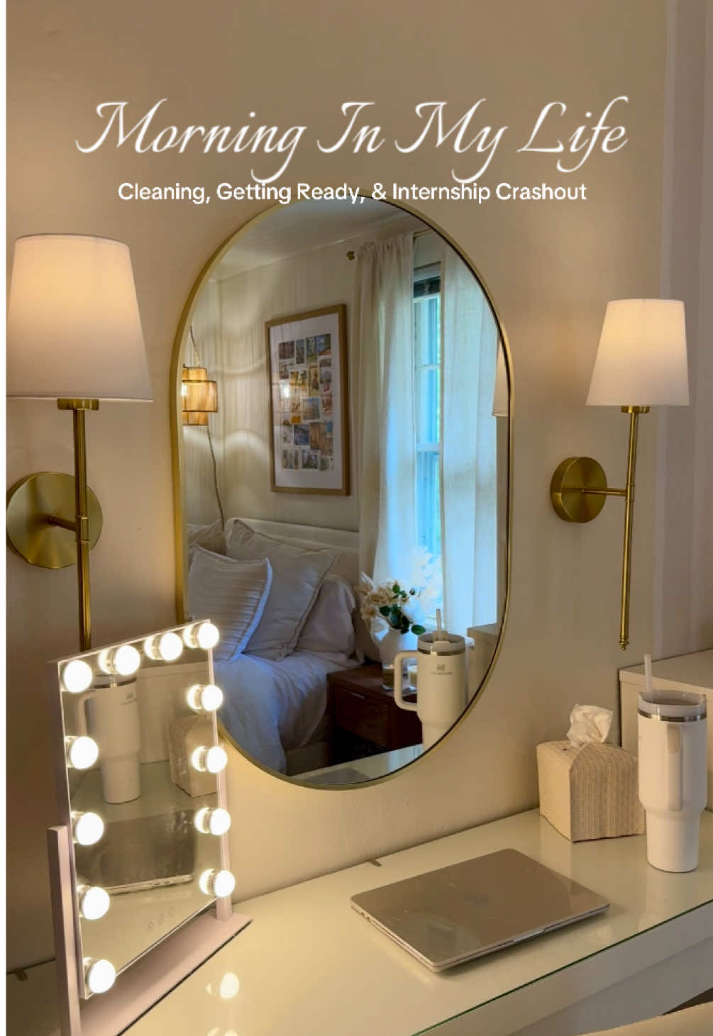 How Do I Avoid Stress Rashes… Morning At Michigan State🕯️🧖🏼‍♀️ #collegegirl #msu #internshipstruggles #morningroutine #collegeditl 