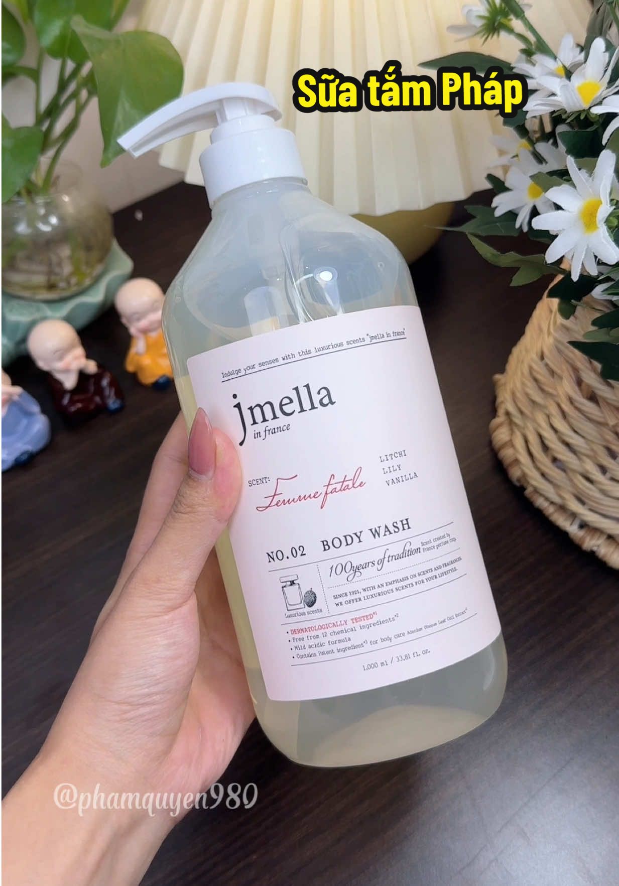 Sữa tắm thơm như nước hoa , đúng mùi thơm sang choảnh tui tìm nè mấy bà #suatamnuochoa #suatamthomlau #jemlla #suatamphap 