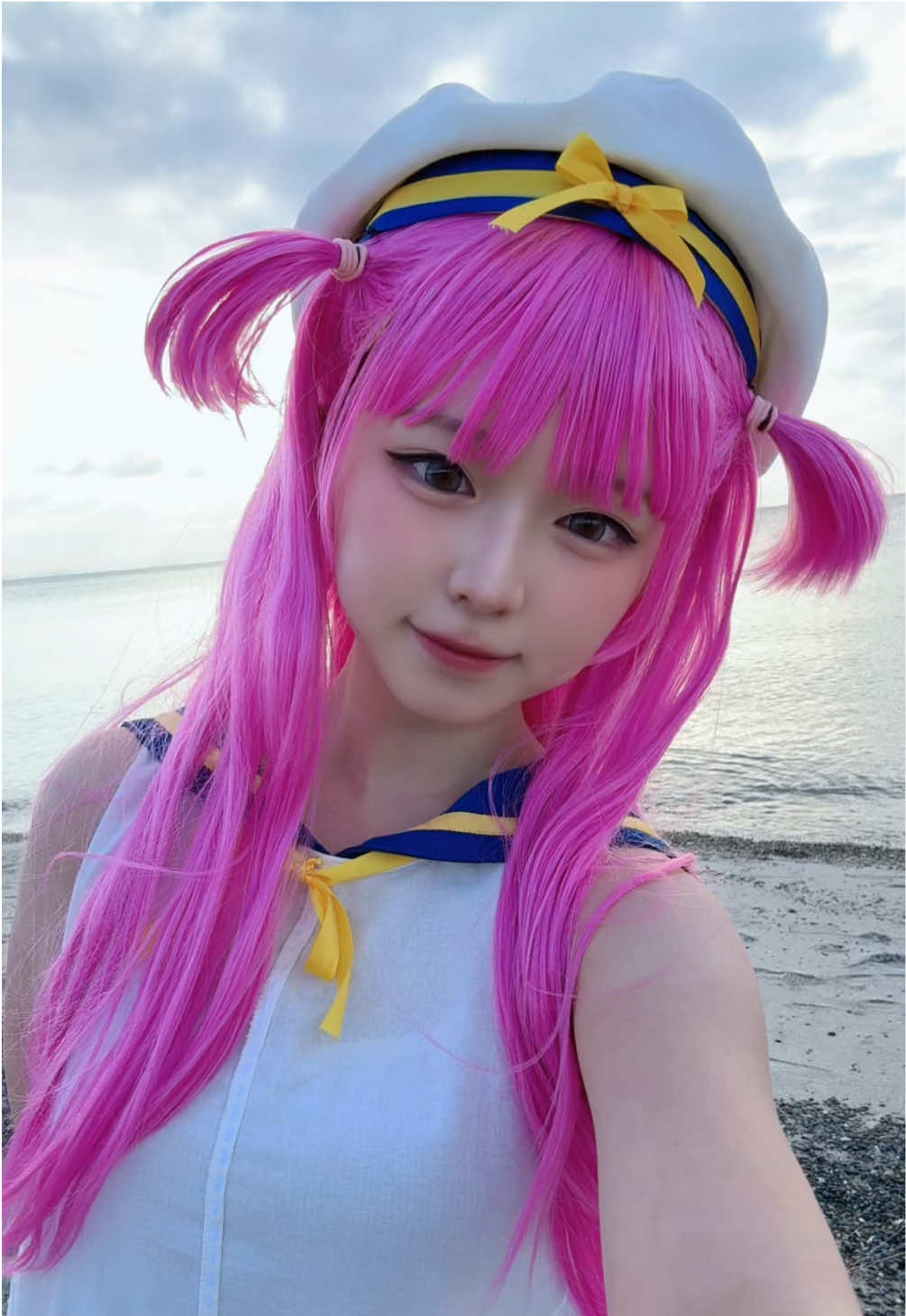 🩷SummerPockets 加藤うみ🩷 うみちゃんのコスプレしたよ〜‼️ みんなは忘れられない夏ありますか？ #summerpockets #加藤うみ #うみちゃん #サマーポケッツ 