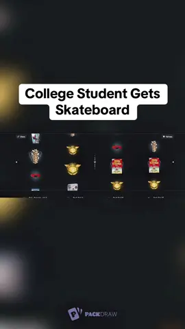 College Student Gets Skateboard