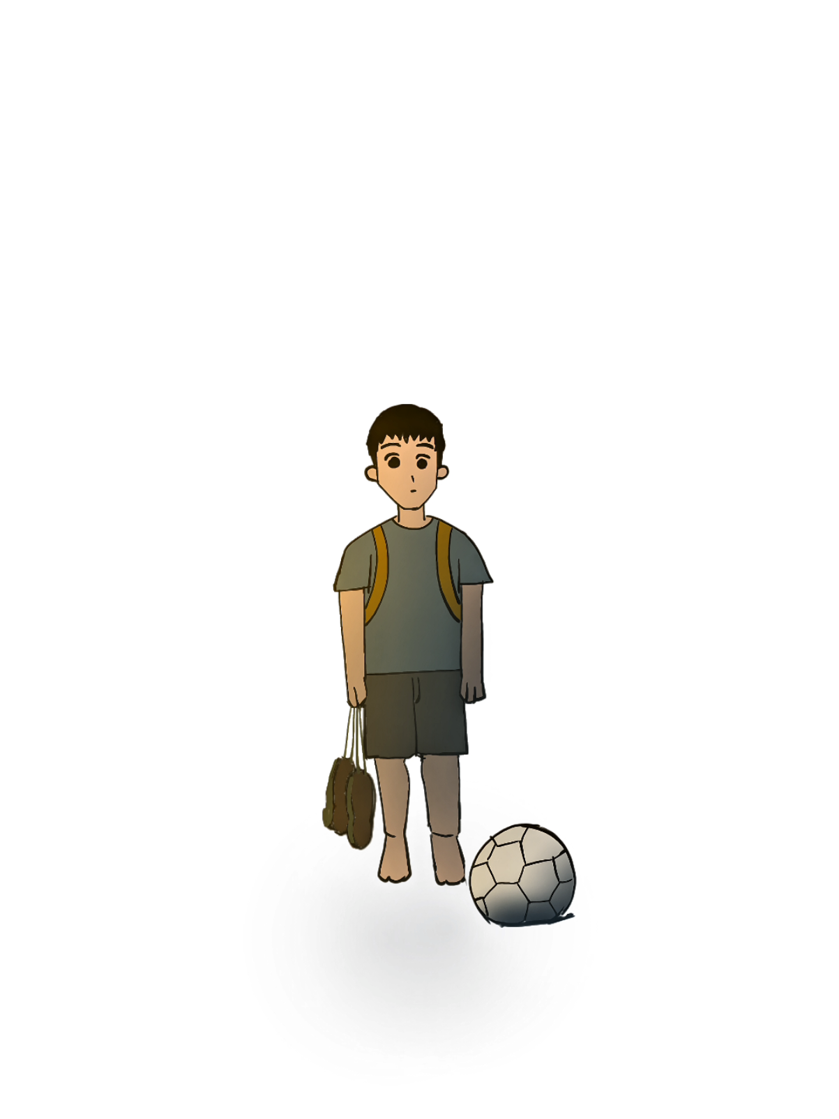 Versi sepak bola #animasi #animation #billieeilish #relate #animasiindonesia 