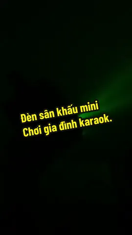 Đèn sân khấu mini chơi gia đình karaok. #emoled #densankhau #denledsankhau 