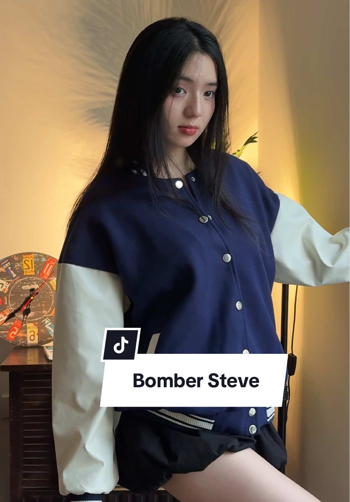 Áo Khoác Bomber Basic STEVE #xuhuong #outfit #bomber 