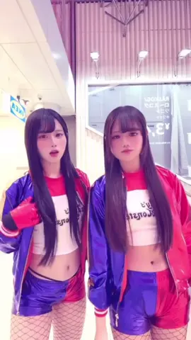 今年のハロウィンはハーレクウィーン♡♡#ハロウィン仮装 #ハーレクウイーン #08 