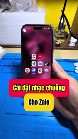 Cách thay đổi nhạc chuông cho Zalo #zalo #iphone #iphonetricks 