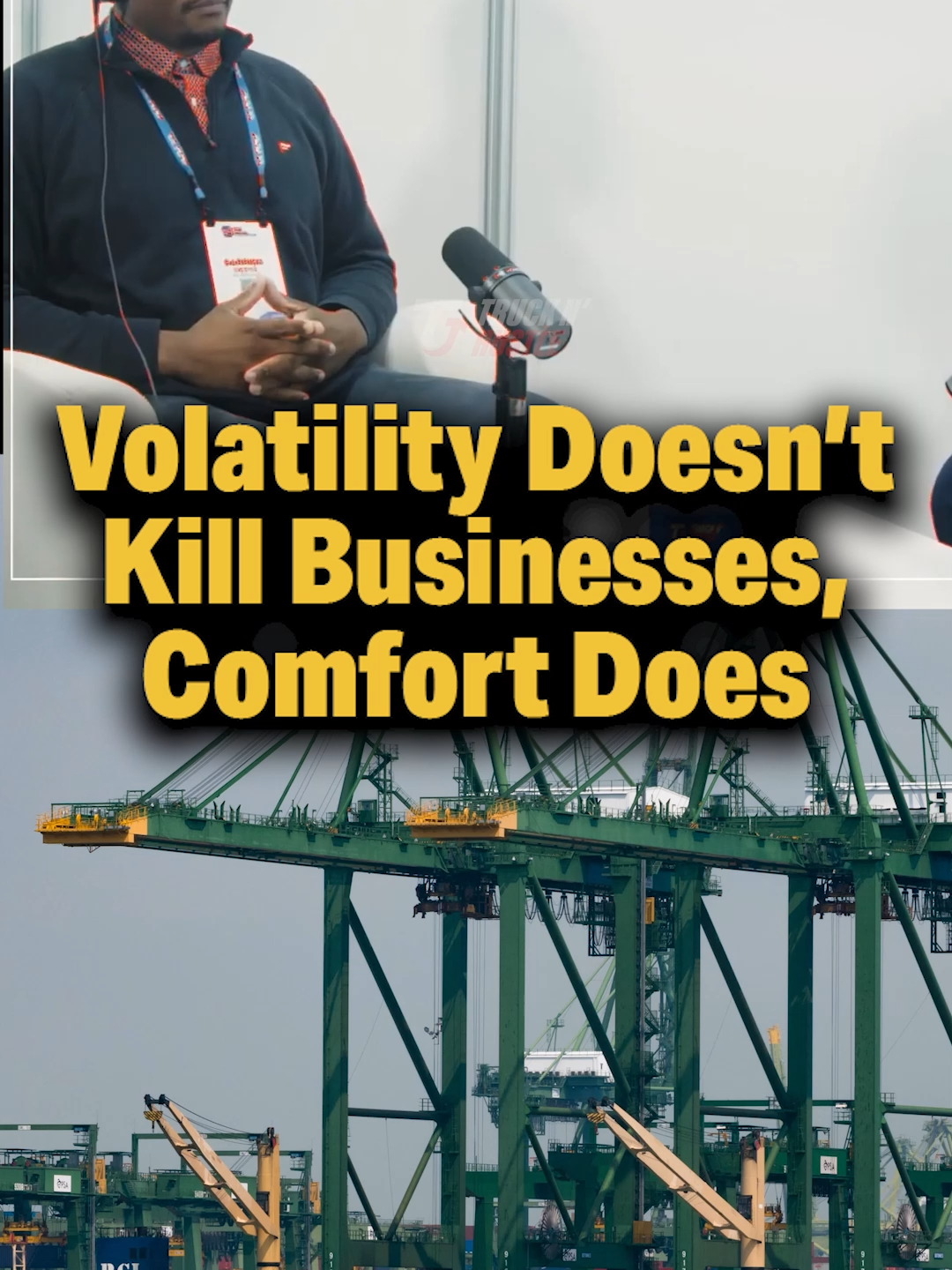 💥 “Freight moves in waves — one week you’re slammed, next week you’re praying for loads.” @darrionweems8 @darrionweems (Ex-NFL, CEO @J&SDrayage) on surviving volatility in the trucking game. 🎙️ Live from the #AAPAConvention 👇 Watch the full convo on #TruckNHustle YouTube: https://www.youtube.com/watch?v=HX5f0saWalY #Trucking #Freight #Logistics #Ports #Drayage #TruckNHustle #AAPA #PortsUnited  #PortofEverett #americanassociationofportauthorities