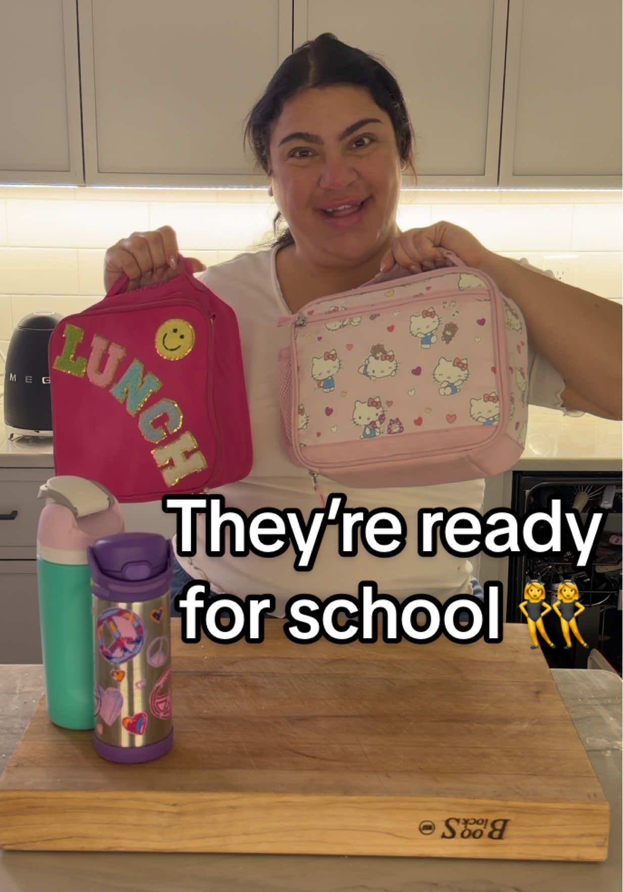 They’re ready for school ✨✨✨ #MomsofTikTok 