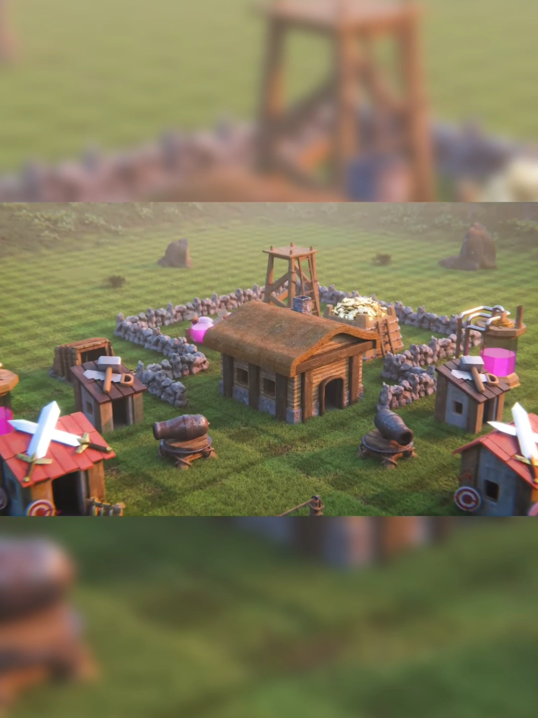 TH 1 Clash Of Clans RTX On Courtesy of YT by LENZ GRAPHICS  #clashofclans #rtxon 