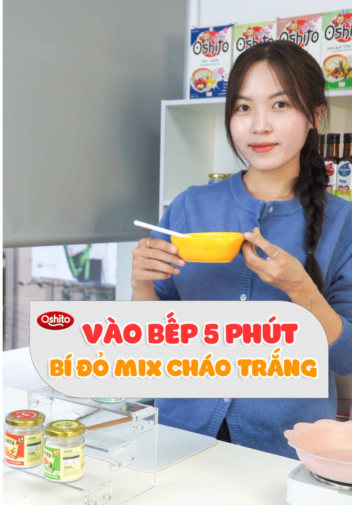 Bí quyết khiến con ăn nhiều mà lại chuẩn dinh dưỡng🥰🥰 #oshito #botnemandam #nauan #brand #xuhuong 