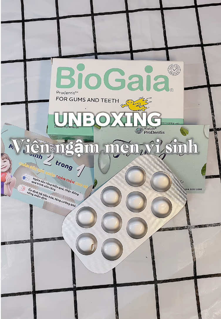 Viên ngậm mem vi sinh #kimthhu #mevisinh #vienngammenvisinh #chamsocrangmieng #thommieng 