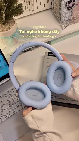 Tai nghe nhiều tính năng xịn dị mà giá hợp lí quá chừng 🎧🌷 #ugreen #techtok#chongoheadphones #tainghekhongday 