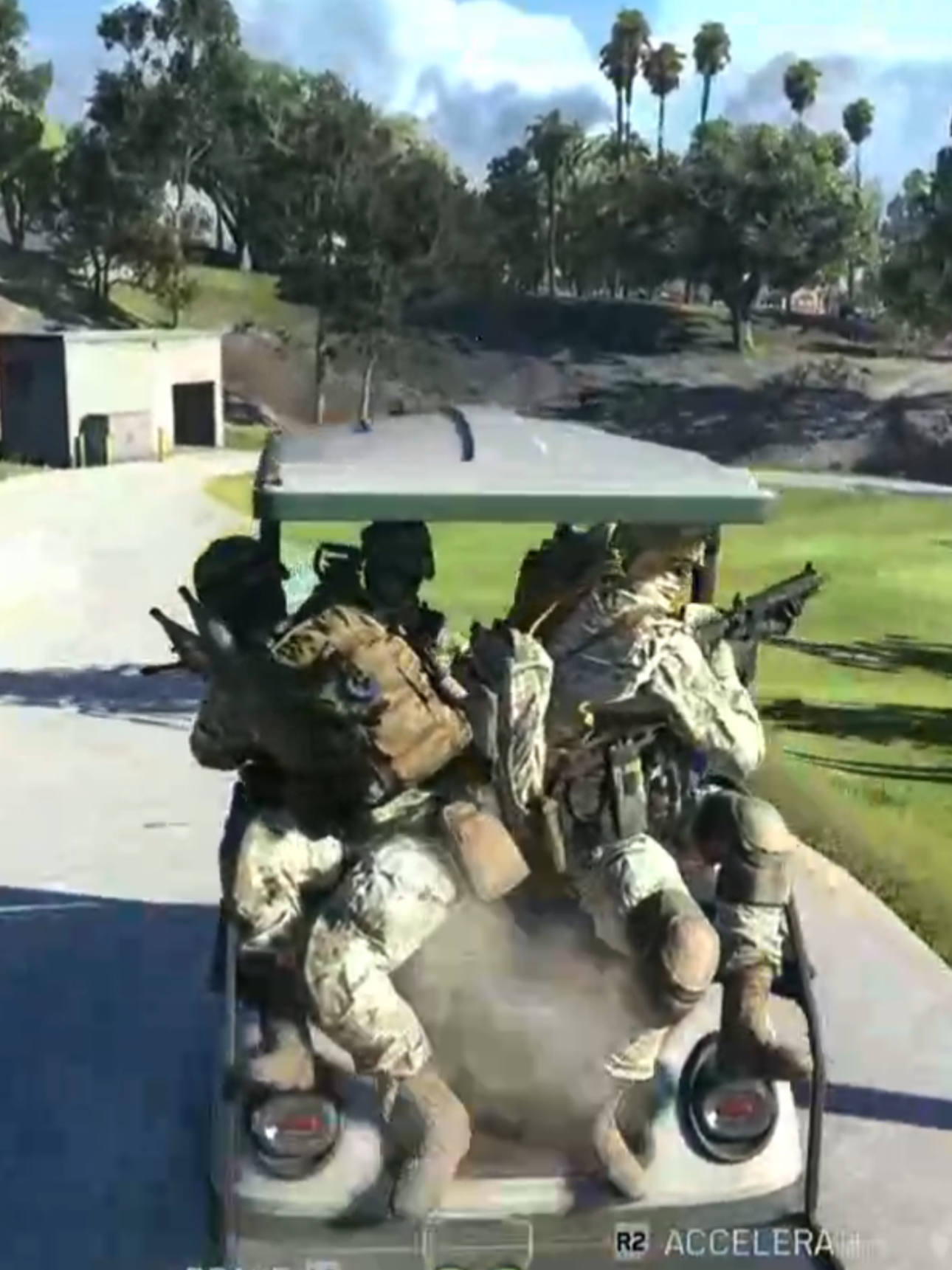 When all you want to do is vibe with the crew and drive a golf cart #battlefield6 #battlefield #bf6 #ps5 #battle 