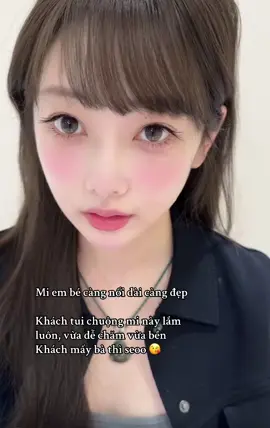 Mi em bé càng nối dài càng đẹp  Kh tui chuộng mi này lắm luôn, vừa dễ chăm vừa bền, Kh mấy bà thì seoo 😘 #noimibactuliem #xuhuong #fypシ #nốimichuyênnghiệp 