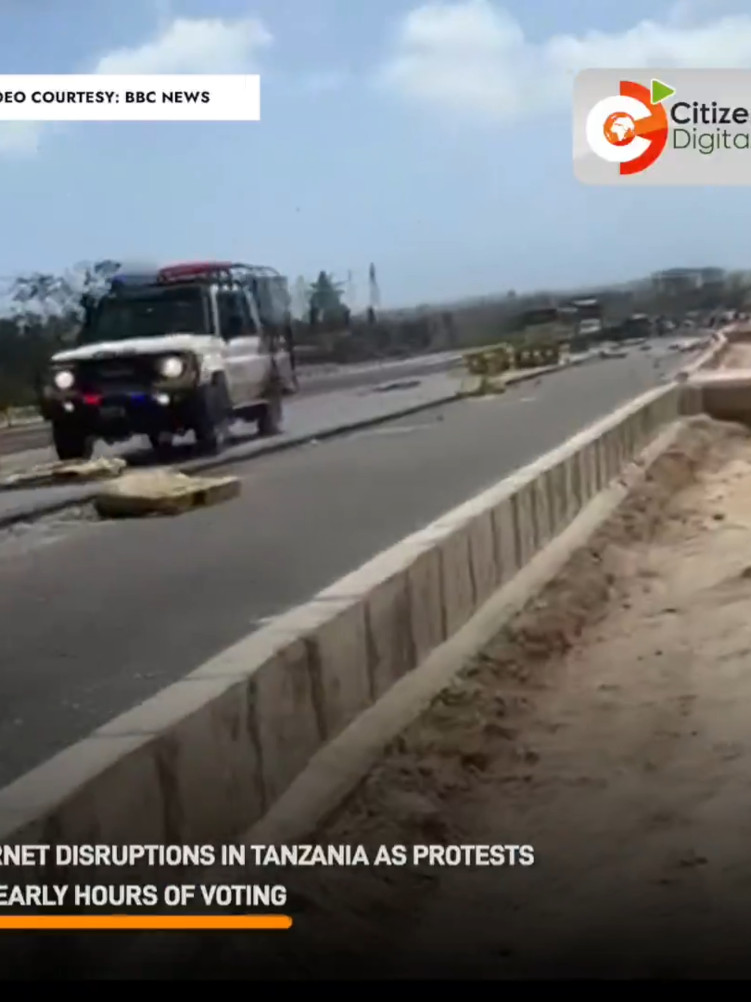 Internet disruptions in Tanzania as protests mar early hours of voting