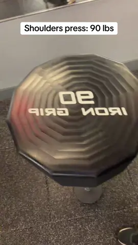 Full set hitting a new bench mark 90 lbs on the shoulder press. I would say i’m about 91 irl strenght levels 