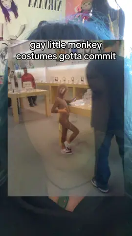 book accurate gay little monkey from the apple store #halloween #costume #gaylittlemonkeyfromtheapplestore 