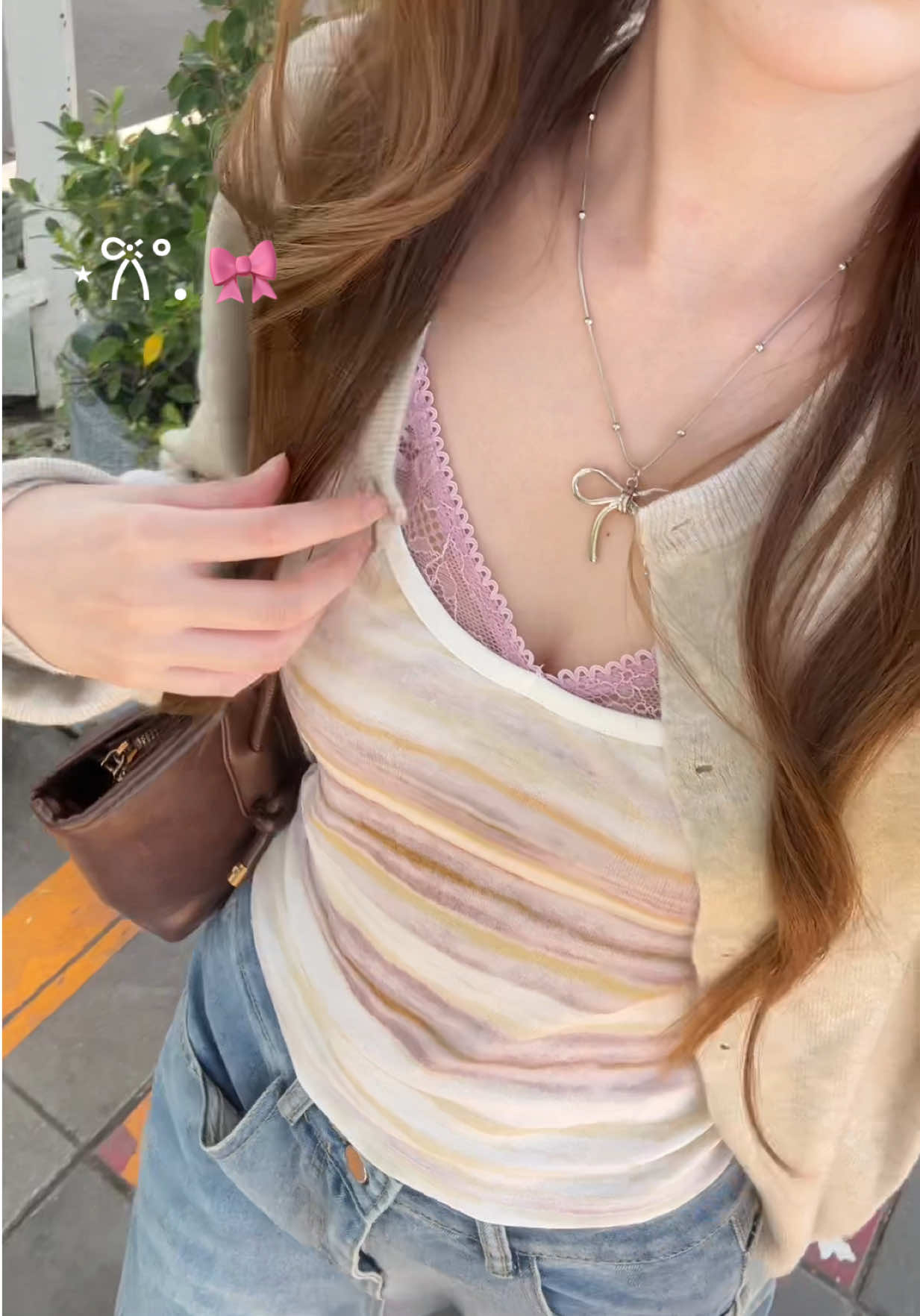 เสื้อน่ารักเกินไปป่าวว 🎀💫 #เสื้อสายเดี่ยว #เสื้อสายเดี่ยวน่ารัก 