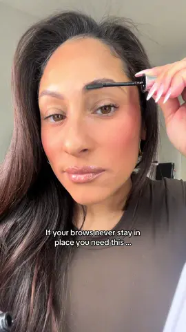 Locked, lifted, and lasting all day! My brows aren’t going anywhere 👑 @Benefit Cosmetics 24 hr Brow setter.  #benefitclubpink #BenefitBrows #24HourBrowSetter  #brows