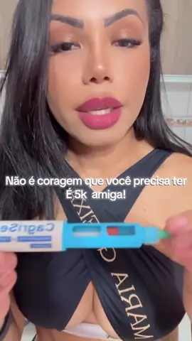 Não é coragem que vc precisa ter é dinheiro amiga!#tirzepatidejourney #tirzepatida #cagrisema #mounjaro 