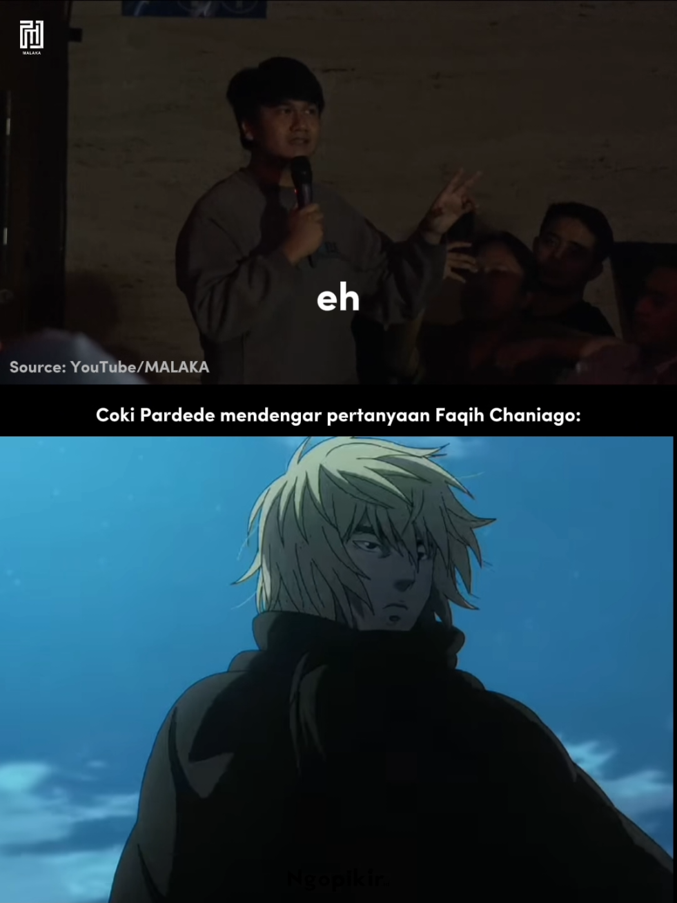 Biarkan Faqih Chaniago bertanya dan Coki Pardede .... #malakaproject #ferryirwandi #indonesiaemas2045 #gusgusan #habibhabiban 