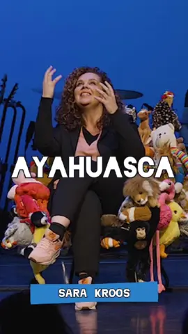 Een stukje ‘Ayahuasca’ uit de huidige voorstelling ‘Prikkelarme kermis’ 🎡💕 #voorjou #comedy #barfen #cabaret 