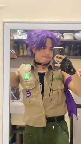 Finally completed my Halloween Costume for Pobla Halloween Street Party. Thank you @Mikkoukun for the assets I used for this costume. #campbuddy #halloween2025 #yoichiyukimura #cosplay #yaoi