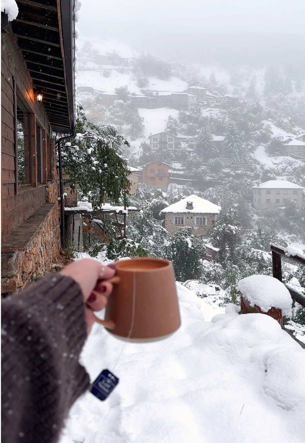 If you needed a sign to book a winter trip to Bulgaria, let this be it ⛄️❄️✨  This is Zornitsa, a gorgeous little village in the Rhodope Mountains in Bulgaria 🏔️ and it makes the perfect place for a winter trip ❄️ If you want an underrated trip in Europe then this is it! Hide away at @OurPlaceZornitsa in the cosiest house, surrounded by snow and mountain views 🥰  📍 Our Place Zornitsa, Rhodope Mountains, Bulgaria  #BulgariaTravel #VisitBulgaria #HiddenGems #TravelBulgaria #WinterTrip 